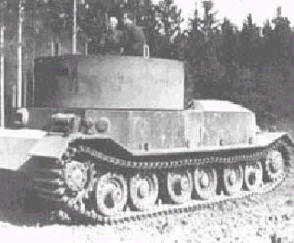 Фотография испытания VK 4501 (P) Tiger - прототип танк Тигр Порше