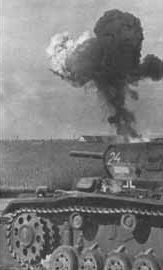 Фото Pz-III в бою. Немецкие танки в 1941. Танковый бой