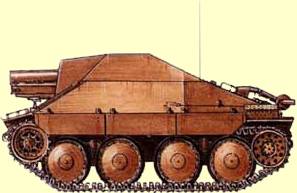 1.5 cm sIG 33/2 auf Jagdpanzer 38(t) Hetzer. Толстый Хетцер 
