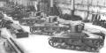 Польские танки Викерс в цеху Викерс-Армстронг (Vickers-Armstrong)