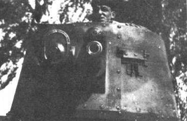 Однобашенный Викерс B (Vickers B) с пушкой . Польские танки