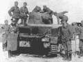 Боевое применение польских танков Викерс Е (Vickers E) - немцы возлее трофейного польского танка