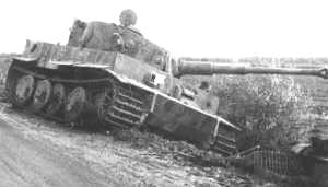 Немецкий танк Pz-VI Тигр подбитый в Италии. Фотографии подбитых Тигров